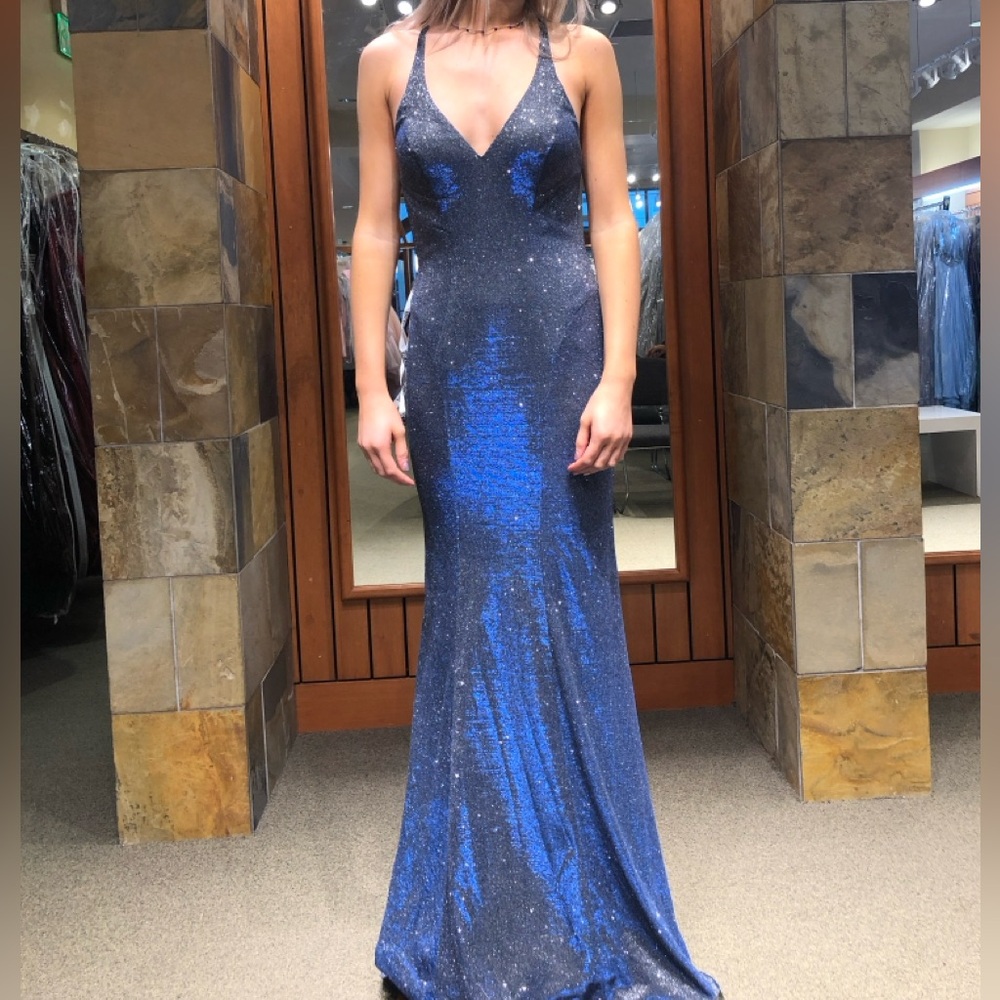 Midnight Blue Gown